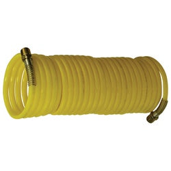 307030 - 1/4 in x 25 ft Nylon Coil Air Hose, 200 psi Pressure Rating