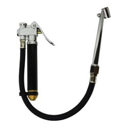 320010 - Steel Inflator with Gauge, 12 in Hose, 1/4-18 in FIP Thread, 10-120 psi Pressure Range