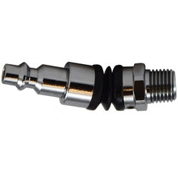 320065 - 1/4 in MIP Steel Industrial Interchange Plug, Max Pressure 250 psi