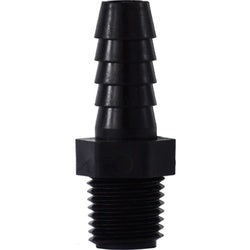 33017P - 1/2 in Hose Barbed x 1/2 in MIP Polypropylene Adapter