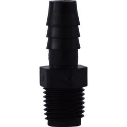 33017B - 1/2-in Hose Barbed x 1/2-in MIP Polyethylene Adapter