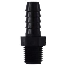 33025P - 1-in Hose Barbed x 1-in MIP Polypropylene Adapter for Plumbing