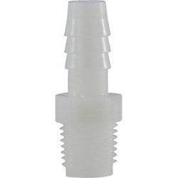 33028W - 1-1/4 in Hose Barbed x 1 in MIP Nylon Adapter for Fluid Transfer