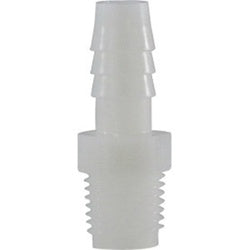33030W - 1-1/4-in Hose Barbed to 1-1/4-in MIP Nylon Adapter