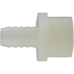33053W - 1/4 in Hose Barbed to 1/4 in FIP Nylon Adapter for 125 psi Up to 200°F