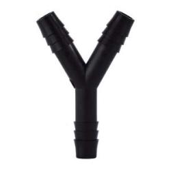 33302P - 1/2 in Barbed Wye Fitting - Natural Polypropylene - Maximum 125 psi Pressure