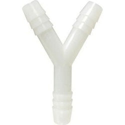 33305W - Nylon Wye Connector with Three 1-1/8 in Barbed Hose Connections