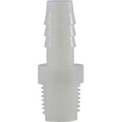 33380W - Nylon Adapter 1/4 in Barbed x 3/4 in MIP, 125 psi, -40 to 200°F