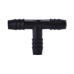 33422B - 1/4-in Hose Barbed Tee Fitting, Polyethylene, 125 psi, -65 to 190°F Operating Range