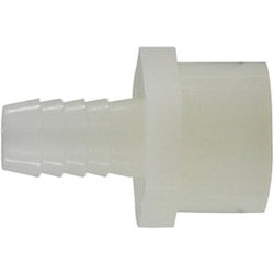 33442W - 3/8 in Hose Barbed to 3/4 in FIP Adapter, Durable Nylon, Max 125 psi