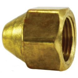 34031 - POL Brass Cap Fitting, Left-Hand Thread 0.880-14