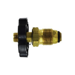 34072 - 1/4 in Male Pipe Thread to POL Soft Nose Adapter with Plastic Wheel