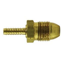 34084 - 0.88 in Male POL x 1/4 in Hose Barbed Brass Swivel Adapter