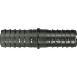 34535 - 3/8 in Stainless Steel Straight Splicer with Barbed Connection