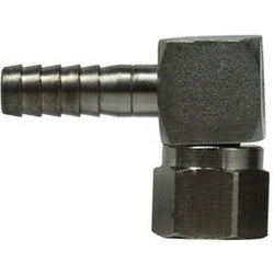 34601 - Stainless Steel 90-Degree Swivel Elbow Fitting 3/8 in x 1/4 in for Hose Connection