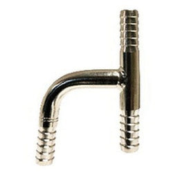 34652T - 3/8 in Hose Barbed Thinwall Y-Tee Fitting, 304 Stainless Steel, 150 psi Maximum Pressure