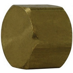 35186 - 15/16-in SAE 45-Degree Flared Brass Cap for Gas Range Fittings