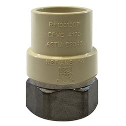 35405SS - 1 in CPVC x 1 in FIP Stainless Steel Adapter