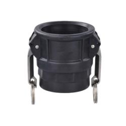 35943 - 1-1/4 in Type D Cam and Groove Coupler with 1-1/4 in FPT Connector, Polypropylene Material