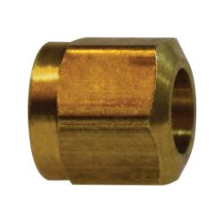 38014 - 3/4 in Tube OD Brass Nut for SAE J844 Type A/B NT Nylon Tubing, 150 psi, -40 to 200°F