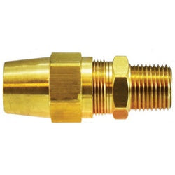 38219 - Brass Adapter 1/4 in x 3/8 in for SAE Type A & B Copper Tubing