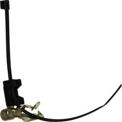 39477 - Steel Hose Holder Frame Clip with Cable Tie - 3/4 in OD x 6 in Length
