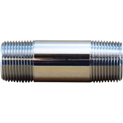 41046 - Brass Pipe Nipple 3/8 in x 4 in with Male Threads