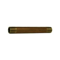42004 - 2-1/2 in Red Brass Nipple, 1/8 in MPT x 1/8 in MPT, SCH 80/XH