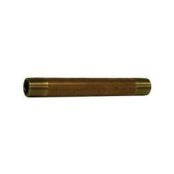 42010 - 1/8 in MPT x 1/8 in MPT Brass Nipple, 5-1/2 in Long