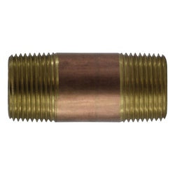 42115 - 1 in x 12 in Lead-Free Brass Pipe Nipple