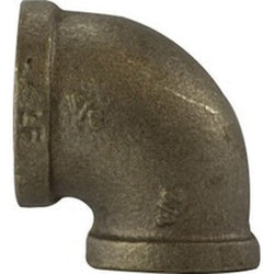 44122LF - 90° Lead-Free Bronze Reducing Elbow - 3/8 in FPT x 1/4 in FPT