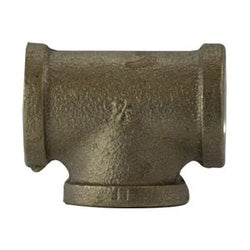 44261LF - 4 in FIP x 4 in x 4 in Lead-Free Brass Tee, 3.18 in Length