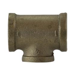 44280LF - 1/2 in FIP x 1/2 in FIP x 3/4 in FIP Lead-Free Bronze Reducing Tee