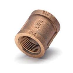 44445LFUSA - Lead-Free Bronze Reducing Coupling 1-1/4 in Female NPT x 3/4 in Female NPT