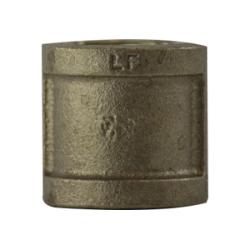 44420LF - 3 in FPT x 3 in FPT Lead-Free Bronze Coupling Fitting, 3.18 in Length