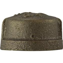 44472LF - 3/8 in FPT Lead-Free Bronze Cap for Air, Water, Oil, Gas, and Steam