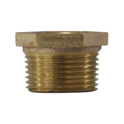 44541 - 4 in MPT x 2 in FPT Bronze Hex Bushing, 125 psi Rating