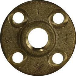 44792LF - 1 in Threaded Lead-Free Bronze Companion Flange, 125 lb Pressure Rating