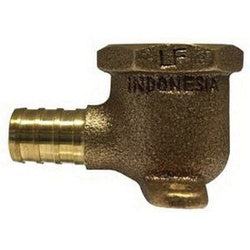 44845LF - 90-Degree Drop Ear Elbow Fitting - 1/2 in FIP x 1/2 in PEX - Lead-Free Bronze