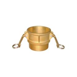 44922 - 1 in Type B x 1 in MIP Brass Cam and Groove Coupler