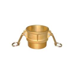 44929 - 5 in Type B x 5 in MIP Brass Cam and Groove Coupler