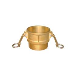44930 - 6 in Type B x 6 in MIP Brass Cam and Groove Coupler