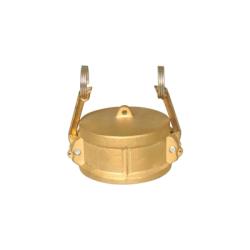 44980 - 6 in FPT Brass Dust Cap for Pipe Fittings