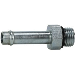4604O8 - 1/2-in Beaded Stem & Male O-Ring Boss Steel Insert Fitting, 3/4-16 Thread Size
