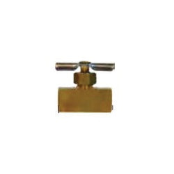 46055B - Brass Needle Valve FIP Connections 1/8 x 1/8 in, 150 psi, -45 to 250°F