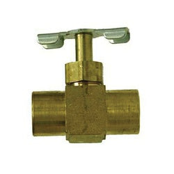 46056P - 1/4 x 1/4 in Brass Heavy Pattern Needle Valve FIP x FIP, 150 psi, -45 to 250°F
