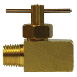46060 - 1/8 x 1/8-in Male to Female Iron Pipe Needle Valve, 150 psi, -45 to 250°F