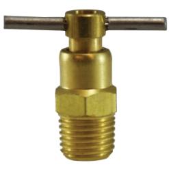 46081 - 1/4 in Nominal Pipe Brass Drain Cock for Low-Pressure Fluids