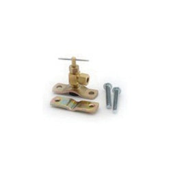 709195-04 - 1/4 in Lead-Free Brass Saddle Valve with Compression Fittings