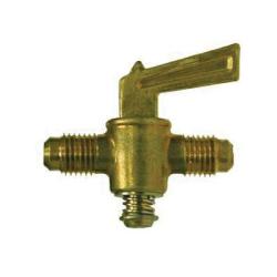 46116 - 5/16 in Male Flared Brass Shut-Off Cock with Pressure Rating 30 psi